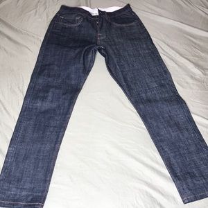 Weighted Raw Denim